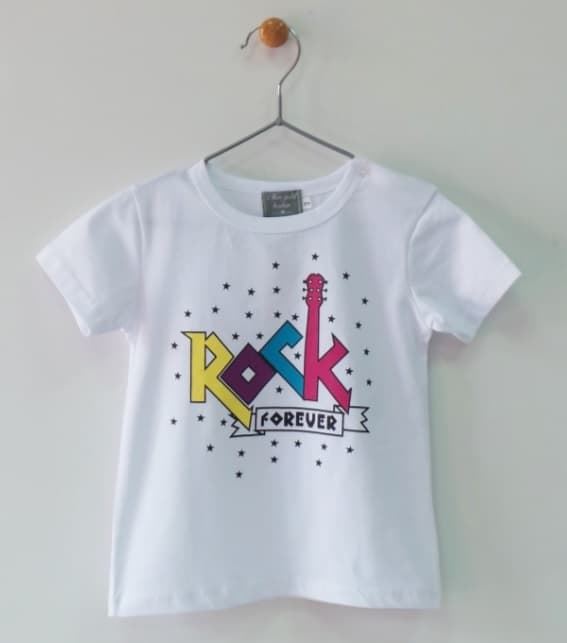 Mon Petit Bombon Camiseta Rock Niño - Imagen 2
